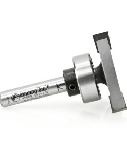 45669 Carbide Tipped Flooring Straight Dedicated Cutter 1-1/4 Dia x 1/4 x 1/4 Inch Shank with Upper BB