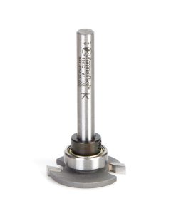 45672 Carbide Tipped Flooring Straight Dedicated Cutter 1-1/8 Dia x 1/8 x 1/4 Inch Shank with Upper BB