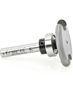 45678 Carbide Tipped Flooring Rounded Dedicated Cutter 1/8 Radius x 1-1/4 Dia x 1/4 x 1/4 Inch Shank with Upper BB