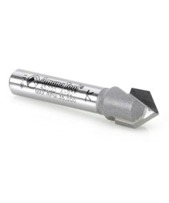 45700 Carbide Tipped V-Groove 90 Deg x 3/8 Dia x 3/16 x 1/4 Inch Shank