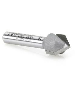 45704 Carbide Tipped V-Groove 90 Deg x 1/2 Dia x 1/4 x 1/4 Inch Shank