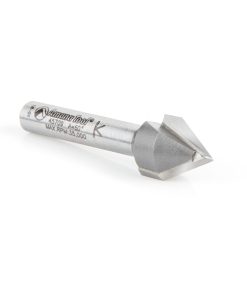 45709 Carbide Tipped V-Groove 60 Deg x 1/2 Dia x 7/16 x 1/4 Inch Shank