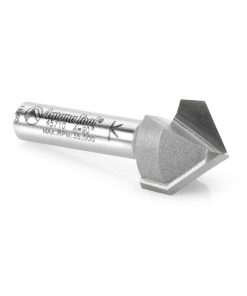 45710 Carbide Tipped V-Groove 90 Deg x 5/8 Dia x 5/16 x 1/4 Inch Shank