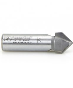 45712 Carbide Tipped V-Groove 90 Deg x 5/8 Dia x 5/16 x 1/2 Inch Shank