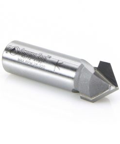 45712 Carbide Tipped V-Groove 90 Deg x 5/8 Dia x 5/16 x 1/2 Inch Shank