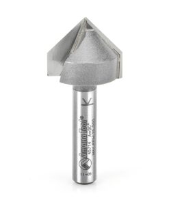 45714 Carbide Tipped V-Groove 90 Deg x 3/4 Dia x 3/8 x 1/4 Inch Shank
