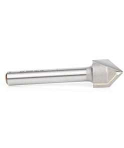 45723 Carbide Tipped V-Groove 90 Deg x 1/2 Dia x 1/4 x 1/4 Inch Shank