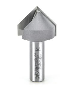 45726 Carbide Tipped V-Groove 90 Deg x 1-1/4 Dia x 9/16 x 1/2 Inch Shank