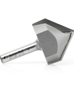 45751 Carbide Tipped V-Groove 90 Deg x 1-1/4 Dia x 5/8 x 1/4 Inch Shank