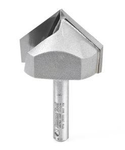 45752 Carbide Tipped V-Groove 100 Deg x 1-1/4 Dia x 17/32 x 1/4 Inch Shank