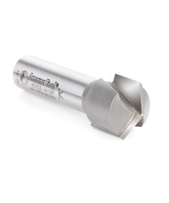 45753 Carbide Tipped V-Groove 120 Deg x 19.5mm (49/64) Dia x 5mm (13/64) x 12.7mm (1/2) Shank