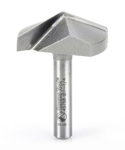 45758 Carbide Tipped V-Groove 130 Deg x 1-1/4 Dia x 9/32 x 1/4 Inch Shank