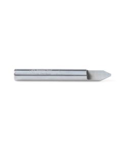 45767 Solid Carbide 60 Degree Engraving 0.060 Tip Width x 1/4 Shank x 2 Inch Long Signmaking Router Bit
