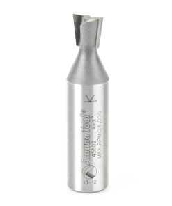 45802 Carbide Tipped Dovetail 9 Deg x 3/8 Dia x 3/8 x 1/2 Inch Shank