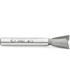 45832 Carbide Tipped Dovetail 14 Deg x 1/2 Dia x 1/2 x 1/4 Inch Shank for Omnijig & Incra