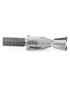 45839 Carbide Tipped Dovetail for Brookman Machines 10 Deg x 9/16 Dia x 3/8 BSF Shank