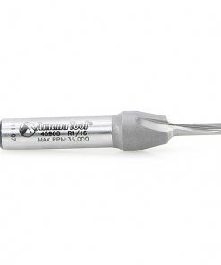 45900 Solid Carbide (Brazed To Steel Shank) Core Box 1/16 Radius x 1/8 Dia x 3/8 x 1/4 Inch Shank