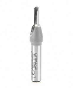 45900 Solid Carbide (Brazed To Steel Shank) Core Box 1/16 Radius x 1/8 Dia x 3/8 x 1/4 Inch Shank
