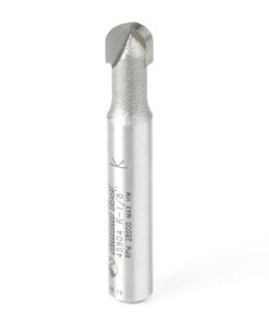 45904 Carbide Tipped Core Box 1/8 Radius x 1/4 Dia x 1/4 x 1/4 Inch Shank