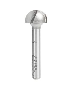 45909 Carbide Tipped Core Box 5/16 Radius x 5/8 Dia x 3/8 x 1/4 Inch Shank
