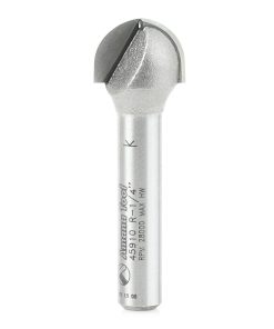 45910 Carbide Tipped Core Box 1/4 Radius x 1/2 Dia x 3/8 x 1/4 Inch Shank