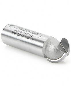 45916 Carbide Tipped Core Box 5/16 Radius x 5/8 Dia x 7/16 x 1/2 Inch Shank