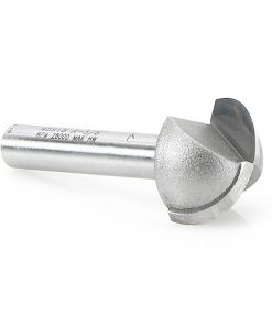 45918 Carbide Tipped Core Box 3/8 Radius x 3/4 Dia x 7/16 x 1/4 Inch Shank