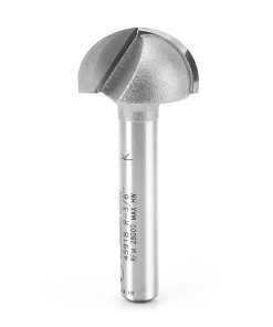 45918 Carbide Tipped Core Box 3/8 Radius x 3/4 Dia x 7/16 x 1/4 Inch Shank