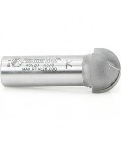 45920 Carbide Tipped Core Box 3/8 Radius x 3/4 Dia x 7/16 x 1/2 Inch Shank