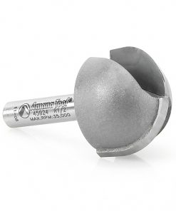 45924 Carbide Tipped Core Box 1/2 Radius x 1 Inch Dia x 5/8 x 1/4 Shank
