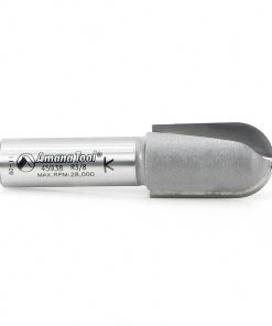 45938 Carbide Tipped Core Box 3/8 Radius x 3/4 Dia x 1-1/4 x 1/2 Inch Shank Extra Deep