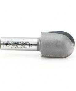 45942 Carbide Tipped Core Box 1/2 Radius x 1 Inch Dia x 1-1/4 x 1/2 Shank Extra Deep