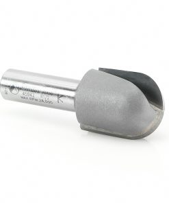 45942 Carbide Tipped Core Box 1/2 Radius x 1 Inch Dia x 1-1/4 x 1/2 Shank Extra Deep