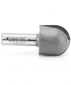 45944 Carbide Tipped Core Box 5/8 Radius x 1-1/4 Dia x 1-1/4 x 1/2 Inch Shank Extra Deep
