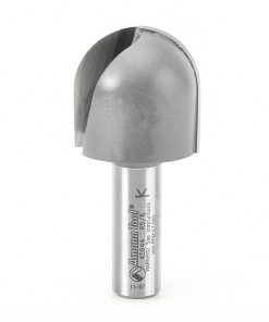 45944 Carbide Tipped Core Box 5/8 Radius x 1-1/4 Dia x 1-1/4 x 1/2 Inch Shank Extra Deep