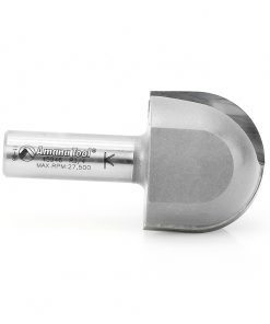 45946 Carbide Tipped Core Box 3/4 Radius x 1-1/2 Dia x 1-1/4 x 1/2 Inch Shank Extra Deep