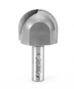 45946 Carbide Tipped Core Box 3/4 Radius x 1-1/2 Dia x 1-1/4 x 1/2 Inch Shank Extra Deep