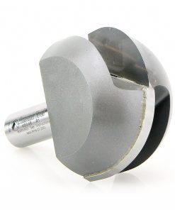 45948 Carbide Tipped Core Box 1 Inch Radius x 2 Inch Dia x 1-1/4 x 1/2 Shank Extra Deep