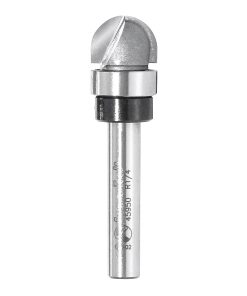 45950 Carbide Tipped Core Box 1/4 Radius x 1/2 Dia x 3/8 x 1/4 Inch Shank with Upper BB