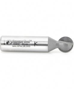 45960 Carbide Tipped Ball End 1/4 Radius x 7/16 Dia x 1/2 x 1/2 Inch Shank