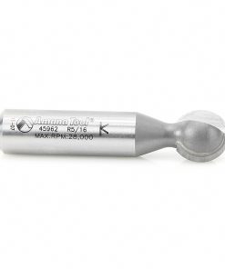 45962 Carbide Tipped Ball End 5/16 Radius x 9/16 Dia x 1/2 x 1/2 Inch Shank