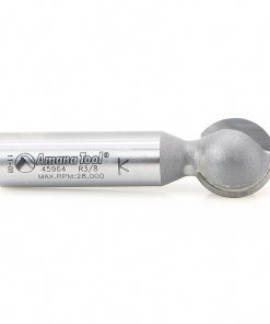 45964 Carbide Tipped Ball End 3/8 Radius x 11/16 Dia x 1/2 x 1/2 Inch Shank