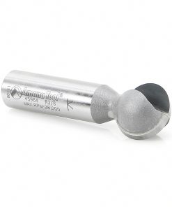 45964 Carbide Tipped Ball End 3/8 Radius x 11/16 Dia x 1/2 x 1/2 Inch Shank