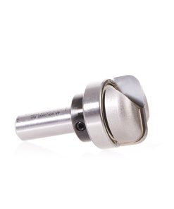 45994 Carbide Tipped Bowl & Tray 1/4 Radius x 1-1/4 Dia x 1/2 x 1/2 Inch Shank with Upper BB
