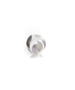 46004 Solid Carbide Spiral Plunge 3/32 Dia x 1/4 x 1/8 Shank x 2 Inch Long Up-Cut