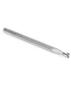 46005 Solid Carbide Spiral Plunge 7/64 Dia x 1/4 x 1/8 Shank x 2 Inch Long Up-Cut