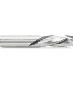 46012 CNC Solid Carbide Compression Spiral 3 Flute x 1/2 Dia x 1-1/4 x 1/2 Inch Shank