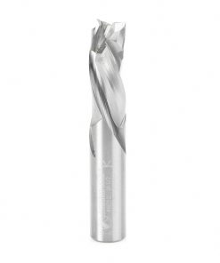 46012 CNC Solid Carbide Compression Spiral 3 Flute x 1/2 Dia x 1-1/4 x 1/2 Inch Shank
