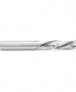 46020 CNC Solid Carbide Mortise Compression Spiral 3 Flute 3/8 Dia x 1 Inch x 3/8 Shank