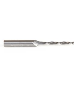 46030 Solid Carbide CNC Foam Cutting Up-Cut Ball End Spiral 1/8 Dia x 1-1/8 x 1/4 Shank x 2-1/2 Inch Long Router Bit